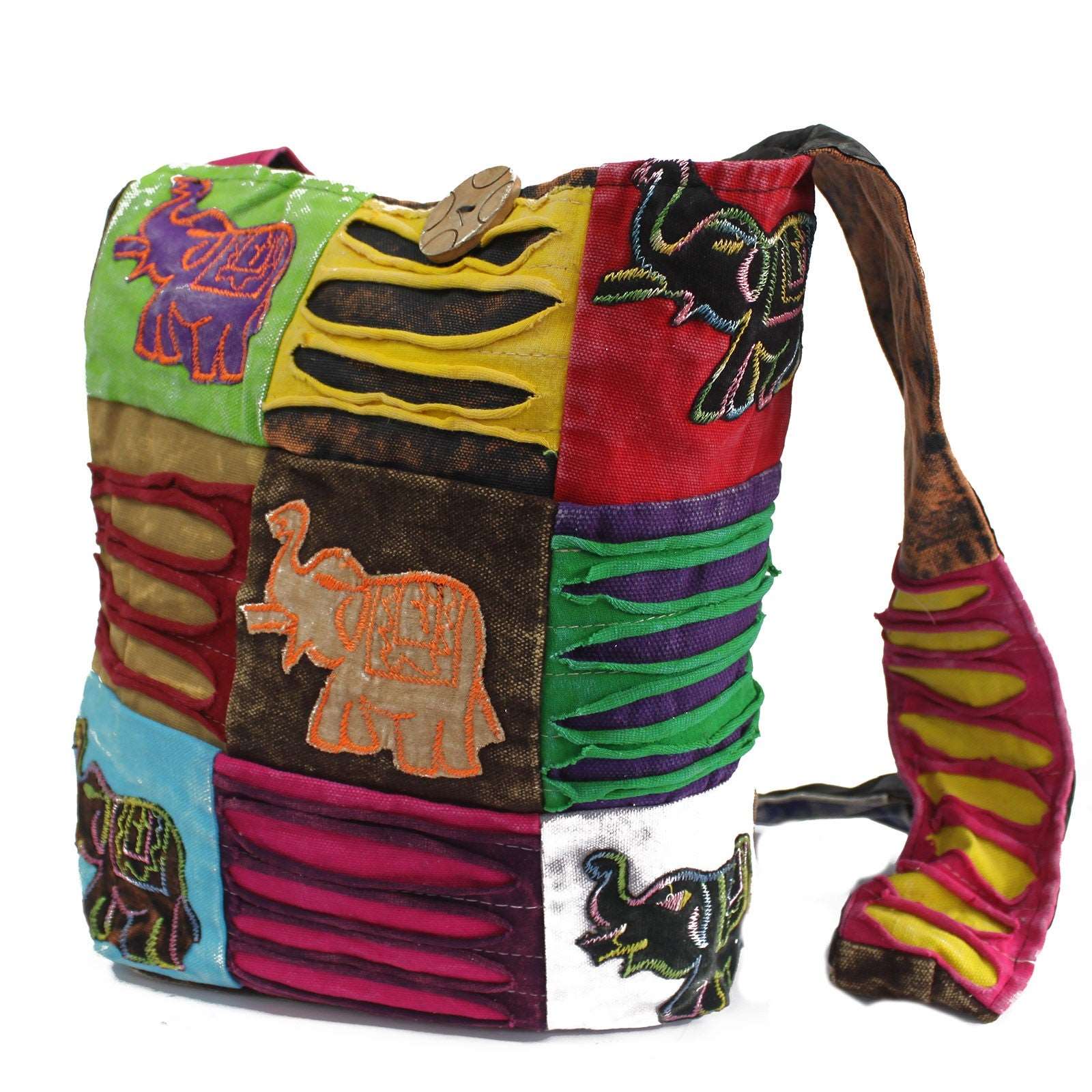 Ethnic Sling Bag - Elephant