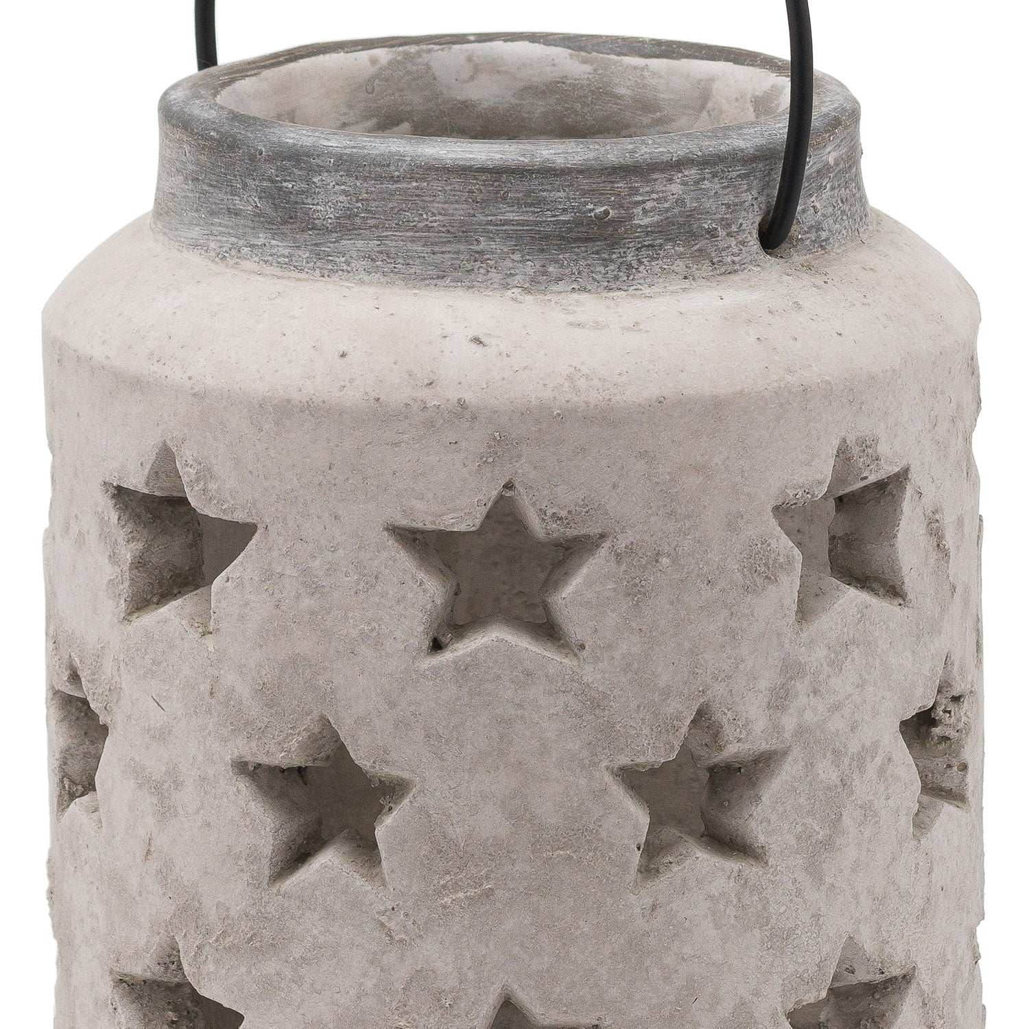 Bloomville Stone Star Lantern Large