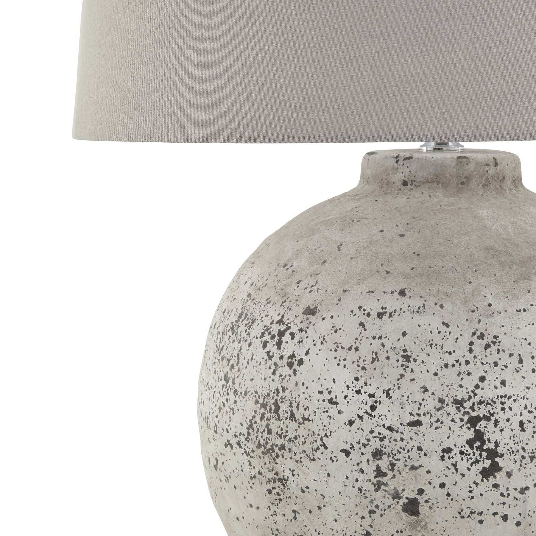 Tiber Large Stone Ceramic Table Lamp