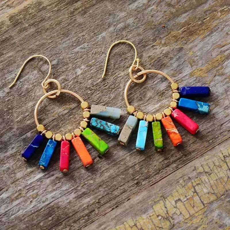 Chakra Earrings -  - Harfiy