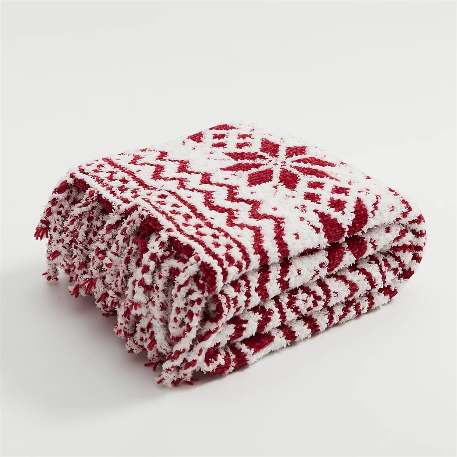 Christmas Chunky Knit Blankets -  - Harfiy