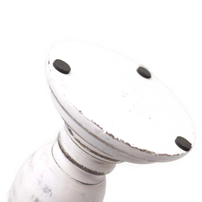 Classic Candle Stand - Whitewash