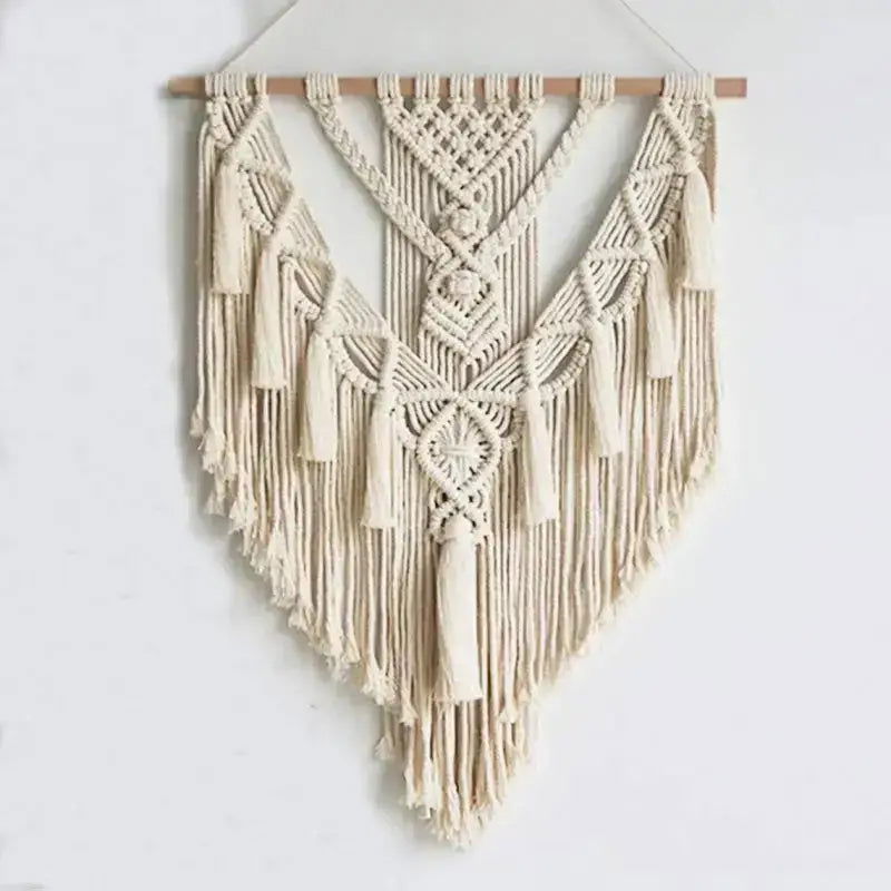 Eco-Friendly Handwoven Macrame Wall Hanging