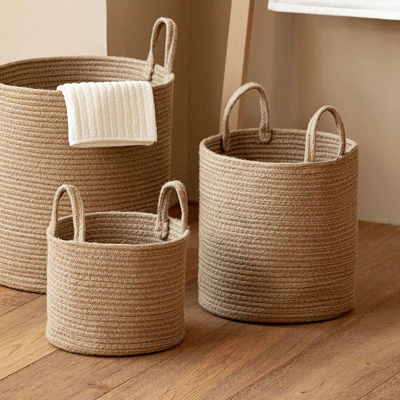 Handmade Woven  Basket Foldable -  - Harfiy