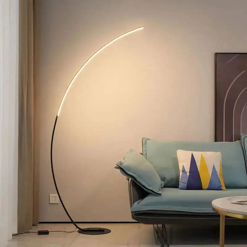 Kumo Arc LED Floor Lamp  Elegant Ambient Lighting Solution