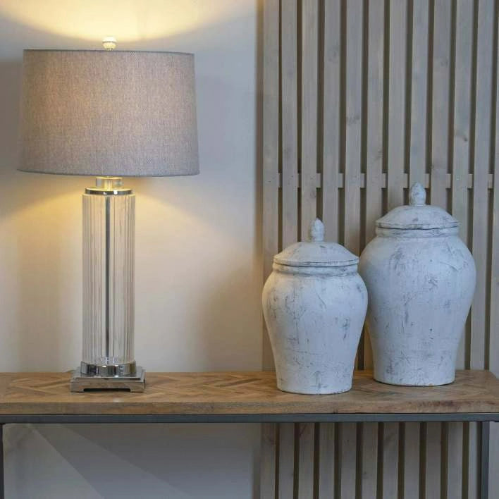 Roma Glass Table Lamp