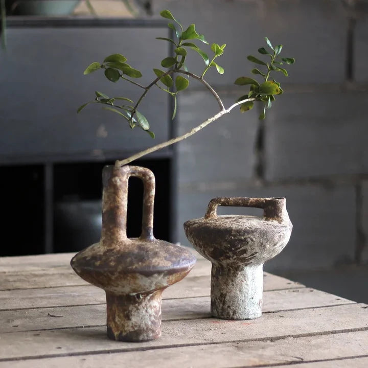 Rustic Ceramic Vase for Home Decor | Elegant & Durable