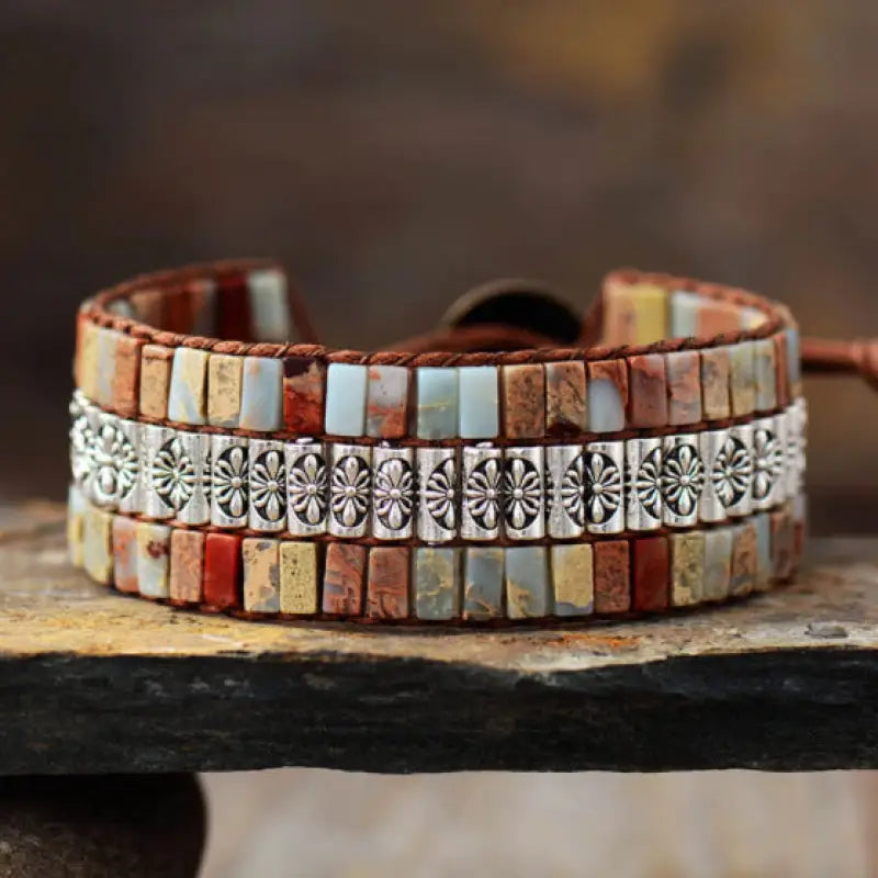 Antique Statement Wristband Bracelet Jewelry