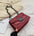 Rivet Chain Small Crossbody Bags For Women - Red - Hand bag