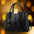 Diagonal Single Shoulder Ladies Handbag - Black /  Hand bag