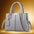 Diagonal Single Shoulder Ladies Handbag - Grey / One Size - Hand bag